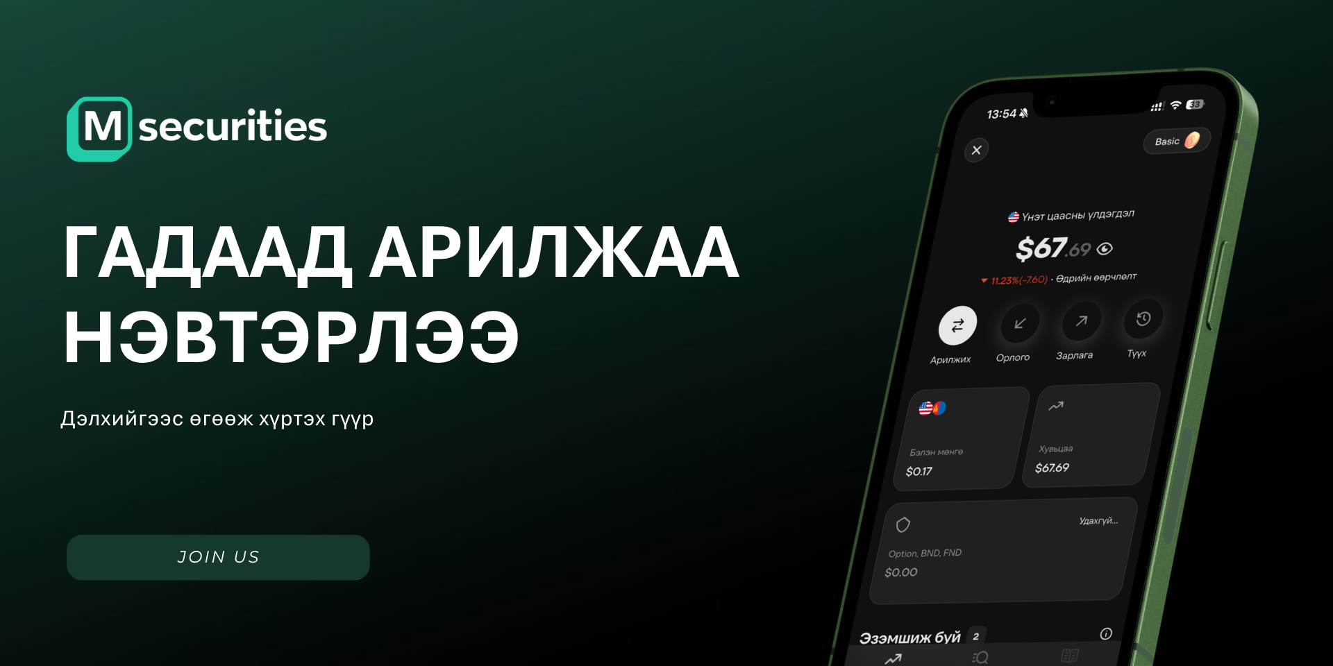 Гадаад арилжаа нэвтэрлээ